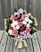 Букет цветов из: Альстромерии, Гвоздики, Розы и Хризантемы в Боковской