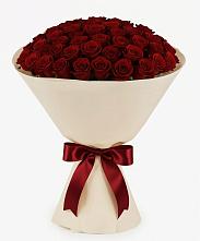 Букет 101 Бордовая роза Блэк Бакарра в Боковской