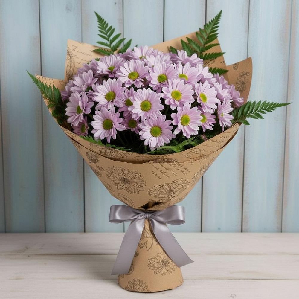 Букет цветов из: Хризантемы в Боковской