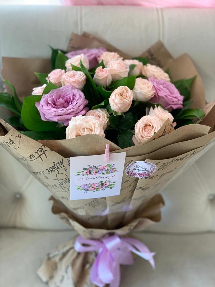 Букет цветов из: Розы в Боковской