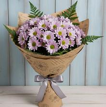 Букет цветов из:  Хризантемы в Боковской