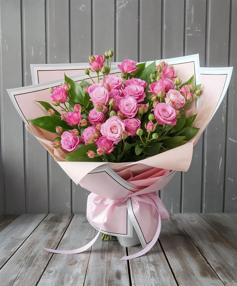Букет Розовый кустик в Боковской