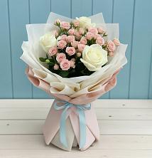 Букет цветов из:  Розы в Боковской