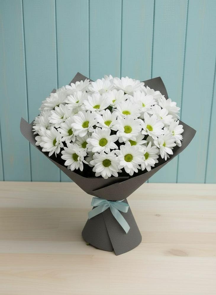 Букет цветов из: Хризантемы в Боковской