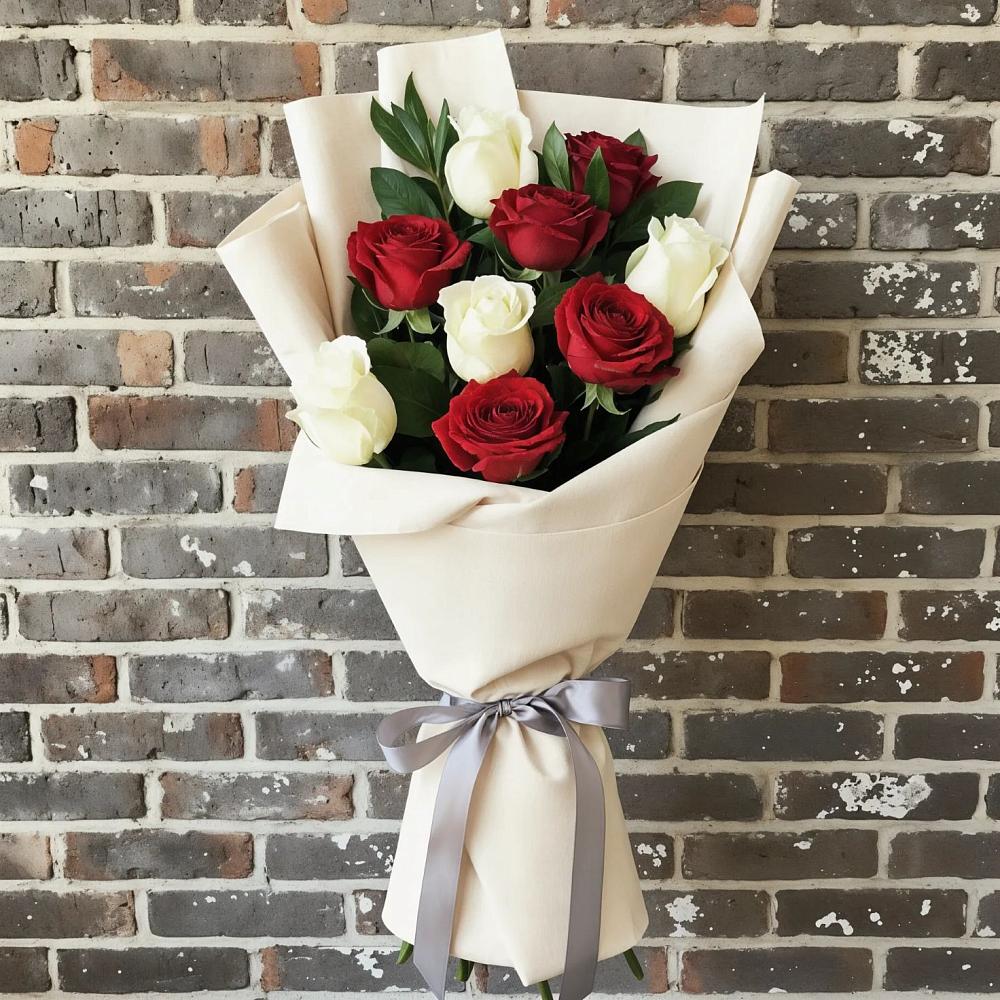 Букет цветов из: Розы в Боковской