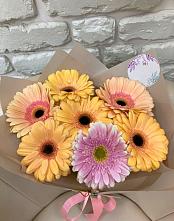 Букет цветов из:  Герберы в Боковской