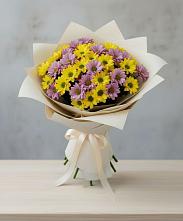 Букет цветов из:  Хризантемы в Боковской