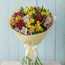 Букет цветов из:  Альстромерии в Боковской
