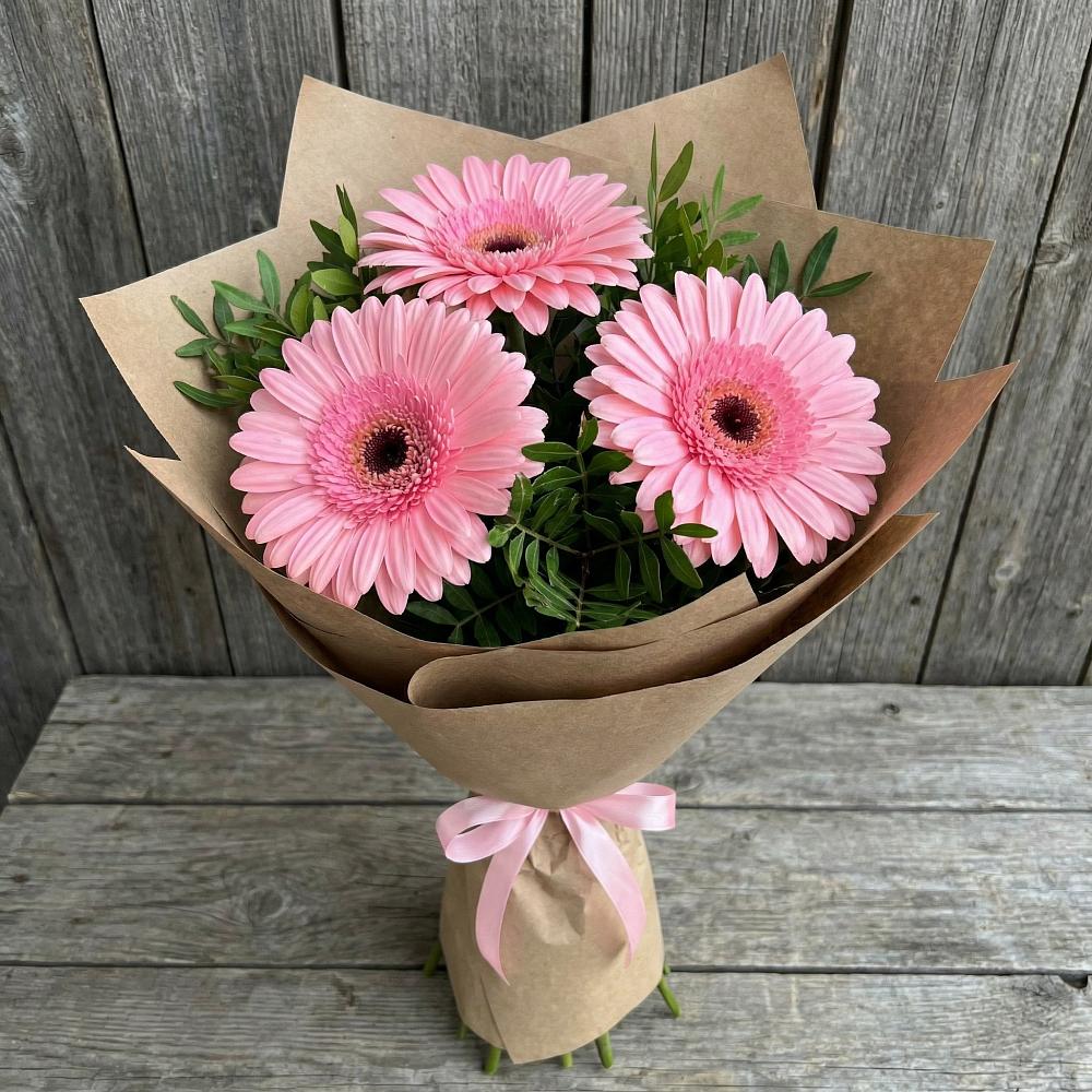 Букет цветов из: Герберы в Боковской