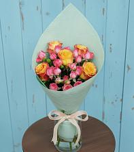 Букет цветов из:  Розы в Боковской