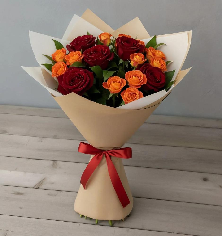 Букет Любовь и восторг в Боковской